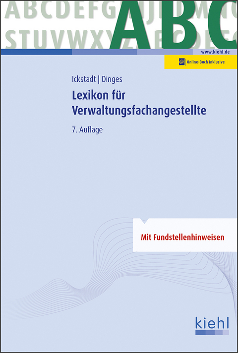 Lexikon f&uuml;r Verwaltungsfachangestellte - Ewald Ickstadt, Marvin Dinges