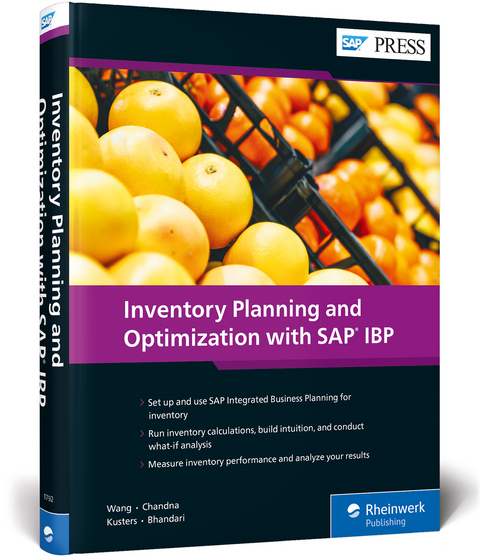 Inventory Planning and Optimization wih SAP IBP - Lei Wang, Atul Bhandari, Sanchit Chandna, Jeroen Kusters