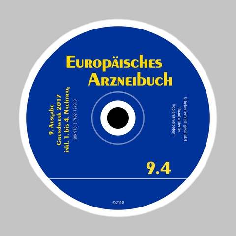 Europ&auml;isches Arzneibuch Digital, 9. Ausgabe, 4. Nachtrag