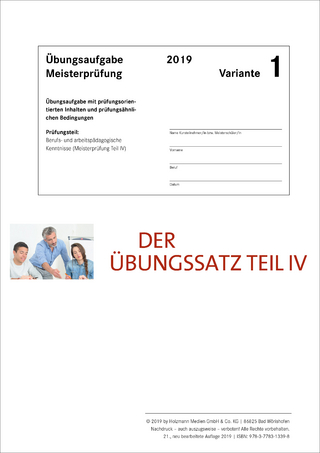 Der Übungssatz für Teil IV - Variante 1
