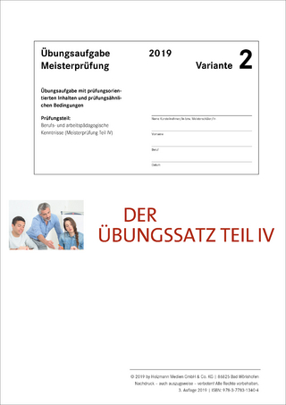Übungssatz Teil IV - Variante 2