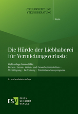 Die H&uuml;rde der Liebhaberei f&uuml;r Vermietungsverluste - Michael Stein