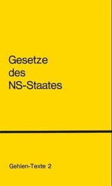 Gesetze des NS-Staates - Münch, Ingo von