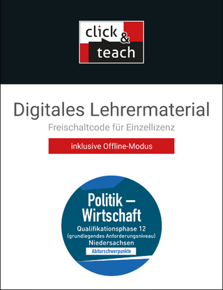 Kolleg Politik und Wirtschaft – Niedersachsen - neu / Qualifikationsphase NI click & teach 12 gA Box