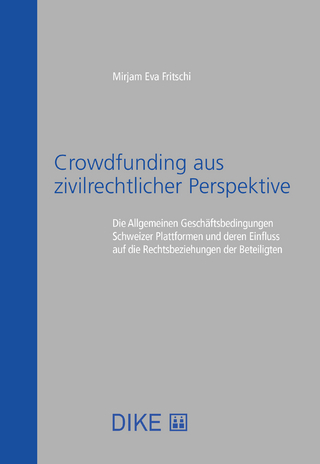Crowdfunding aus zivilrechtlicher Perspektive