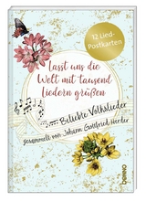 Postkartenbuch &raquo;Lasst uns die Welt mit tausend Liedern gr&uuml;&szlig;en&laquo; - Johann Gottfried Herder