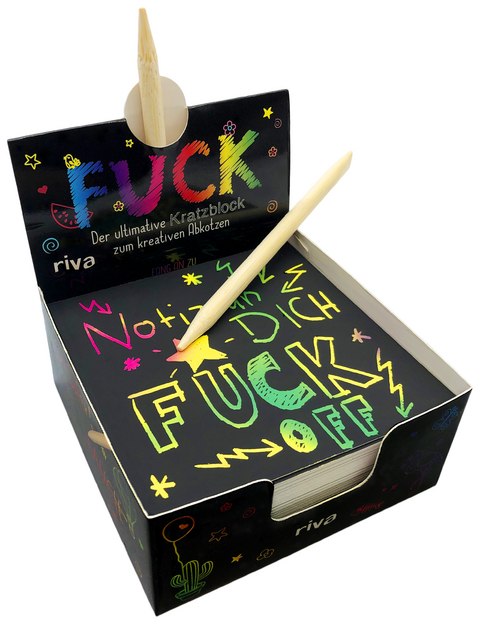 FUCK &ndash; Der ultimative Kratzblock zum kreativen Abkotzen