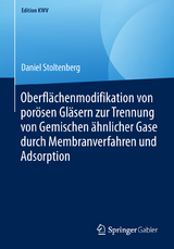Oberflächenmodifikation von porösen Gläsern zur Trennung von Gemischen ähnlicher Gase durch Membranverfahren und Adsorption - Daniel Stoltenberg