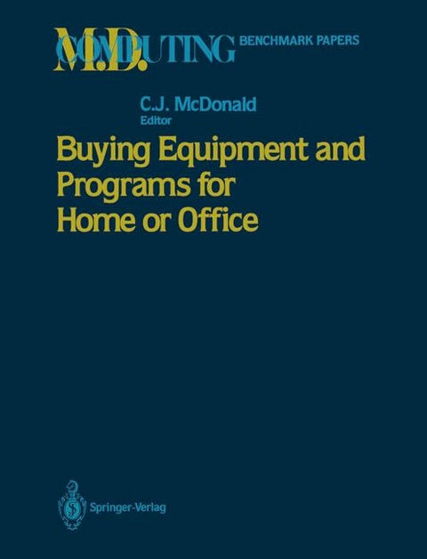Buying Equipment and Programs for Home or Office - 