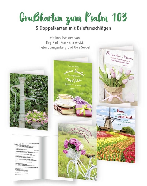 5er-Set Gru&szlig;karten &raquo;Psalm 103&laquo;