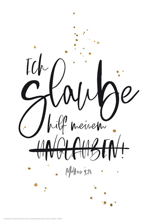 Jahreslosung 2020 - Poster A3