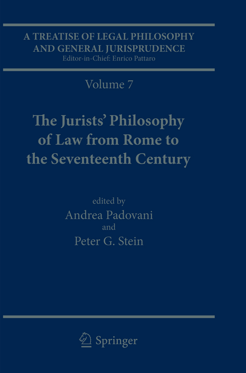 A Treatise of Legal Philosophy and General Jurisprudence - Michael Lobban
