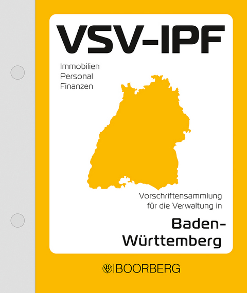 VSV-IPF - Vorschriftensammlung für die Verwaltung in Baden-Württemberg - 