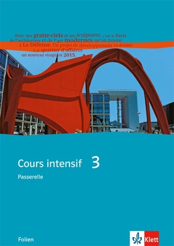 Cours intensif 3. Ausgabe Passerelle 3