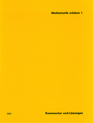 Mathematik erleben 1 / Kommentar