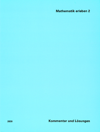 Mathematik erleben 2 / Kommentar