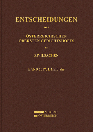 Entscheidungen des Obersten Gerichtshofes in Zivilsachen