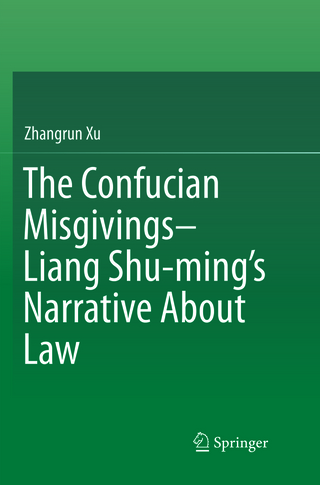 The Confucian Misgivings--Liang Shu-ming’s Narrative About Law