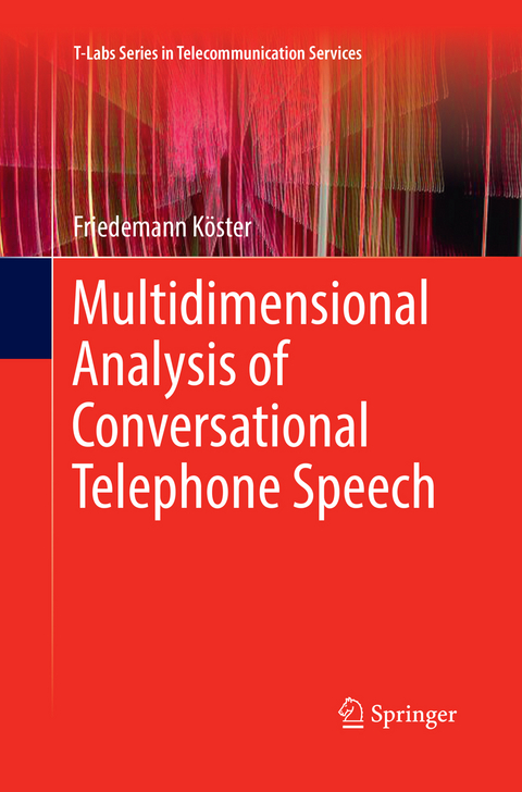 Multidimensional Analysis of Conversational Telephone Speech - Friedemann Köster