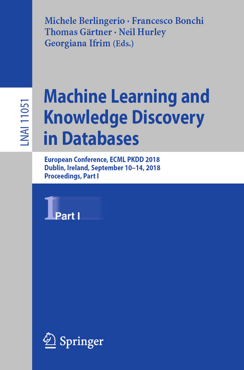 Machine Learning and Knowledge Discovery in Databases - 
