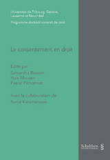 Le consentement en droit - 