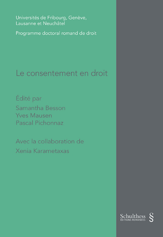 Le consentement en droit