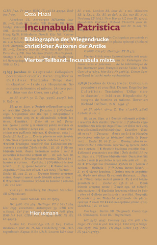 Incunabula Patristica