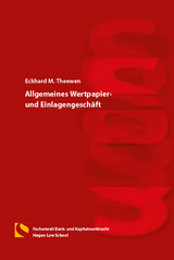 Allgemeines Wertpapier-und Einlagengesch&auml;ft - Eckhard M. Theewen