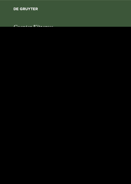 Kleine Chirurgie - Guenter Kitzerow