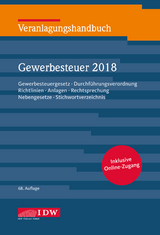 Veranlagungshandbuch Gewerbesteuer 2018, 68.A. - 