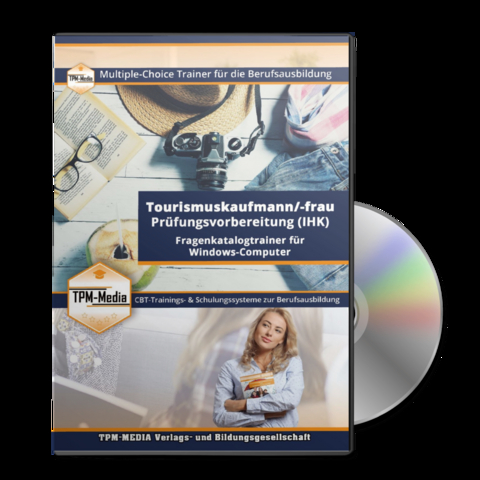 Tourismuskaufmann (m/w/d) IHK f&uuml;r Windows mit &uuml;ber 3000 Lern-/Pr&uuml;fungsfragen - Thomas Mueller