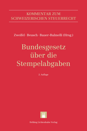 Bundesgesetz &uuml;ber die Stempelabgaben (StG) - 
