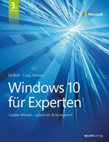 Windows 10 für Experten - Bott, Ed; Stinson, Craig