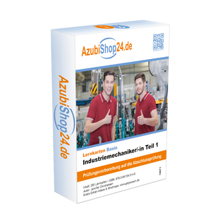 Lernkarten Industriemechaniker Teil 1 Prüfung Prüfungsvorbereitung