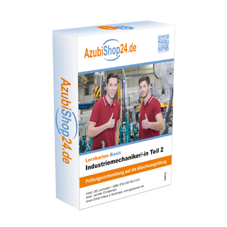 Lernkarten Industriemechaniker Teil 2 Prüfung Prüfungsvorbereitung