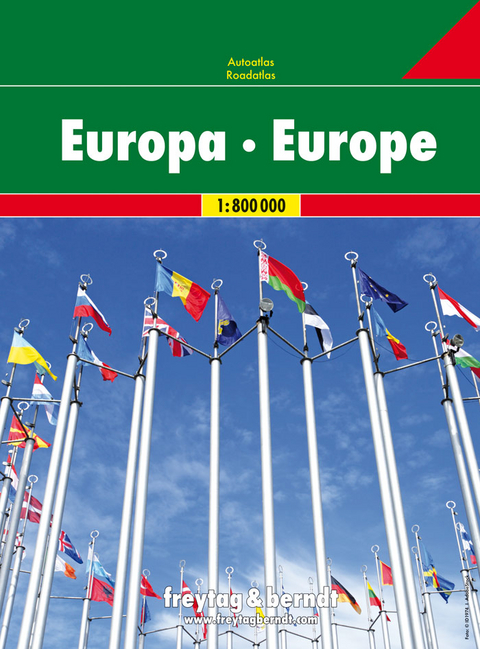 Europa, Autoatlas 1:800.000 - 