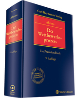 Der Wettbewerbsprozess - Ahrens, Hans-Jürgen