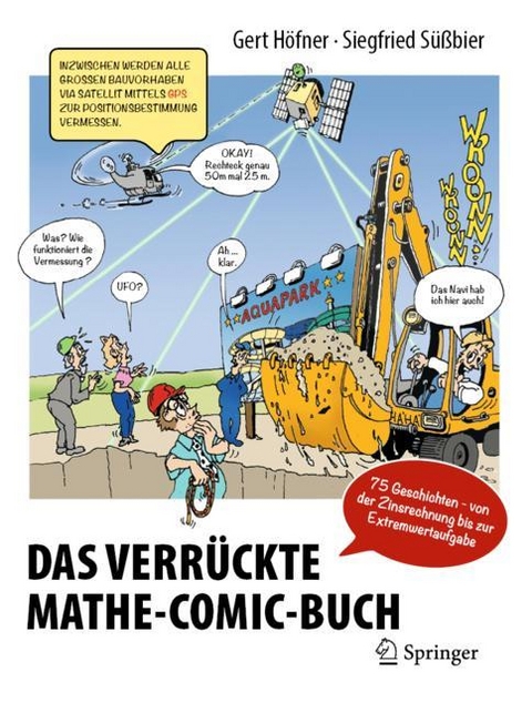 Das verr&uuml;ckte Mathe-Comic-Buch - Gert H&ouml;fner, Siegfried S&uuml;&szlig;bier