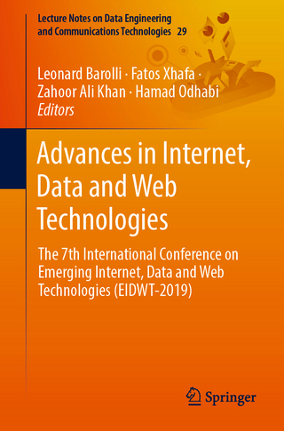 Advances in Internet, Data and Web Technologies