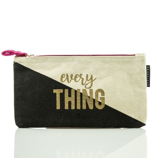 Zip Pouch: Every Thing - Modischer Reißverschlussbeutel