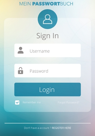 Mein Passwort Buch - Nie wieder Passwörter vergessen mit dem Passwort Manager und Passwortbuch