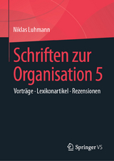 Schriften zur Organisation 5 - Niklas Luhmann