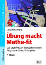 &Uuml;bung macht Mathe-fit 7. Klasse - Christine Reinholtz