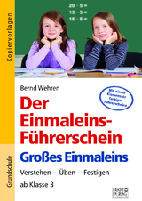 Der Einmaleins-F&uuml;hrerschein - Gro&szlig;es Einmaleins - Bernd Wehren