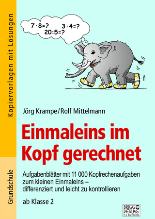 Einmaleins im Kopf gerechnet