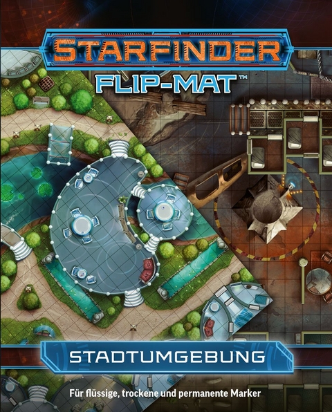 Starfinder Flip-Mat: Stadtumgebung - Jason Bulmahn