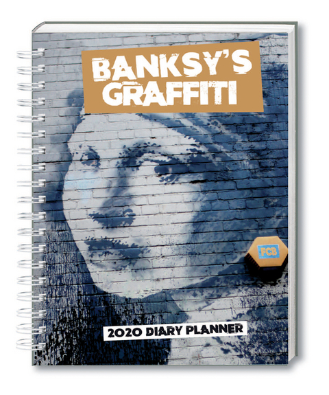 Banksy'S Graffiti 2020 15cm x 21cm Diary Planner