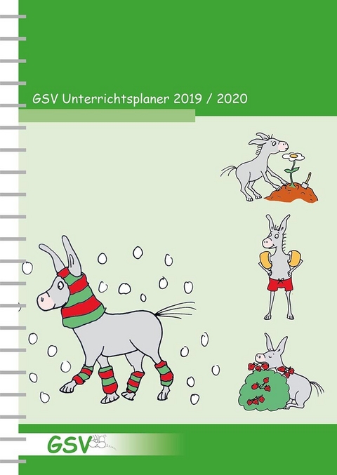 GSV Unterrichtsplaner f&uuml;r Grundschullehrer (DIN A5) 2019/20, Wire-O-Ringbindung