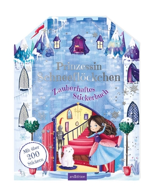 Prinzessin Schneeflöckchen - Zauberhaftes Stickerbuch
