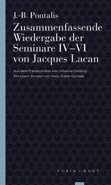 Zusammenfassende Wiedergabe der Seminare IV&ndash;VI von Jacques Lacan - J.-B. Pontalis